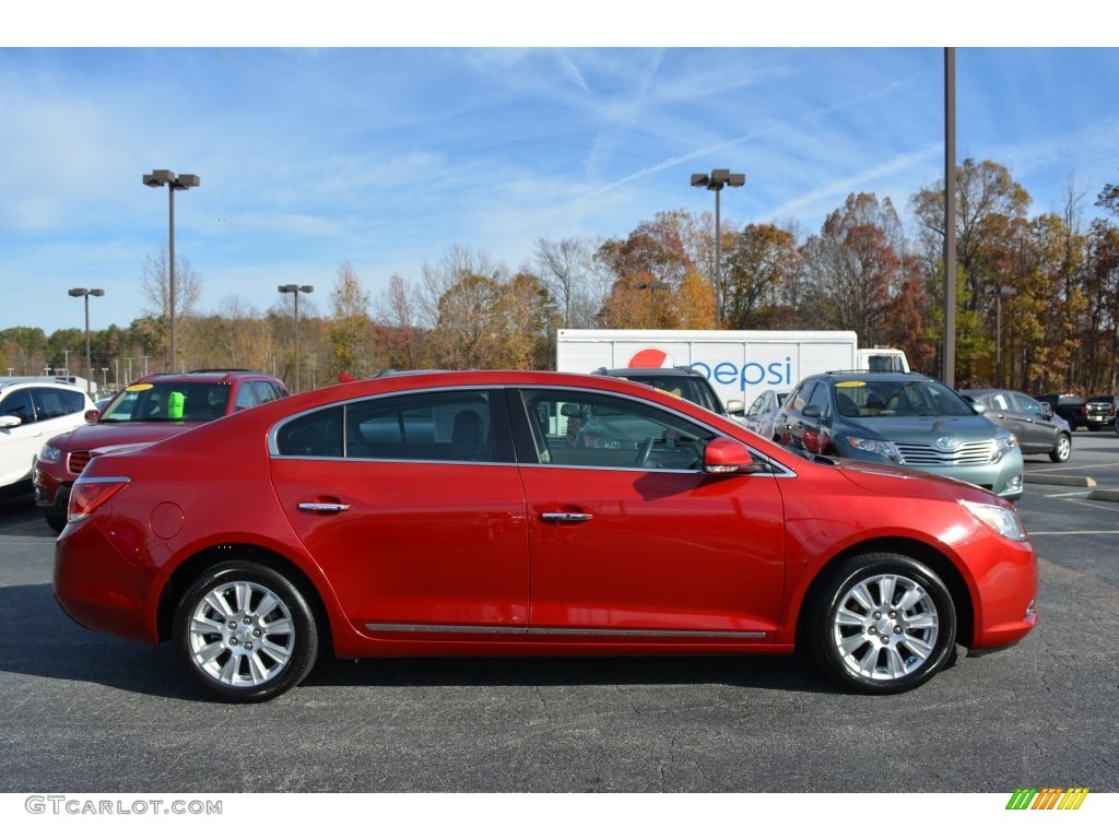 2012 LaCrosse FWD - Crystal Red Tintcoat / Cashmere photo #2
