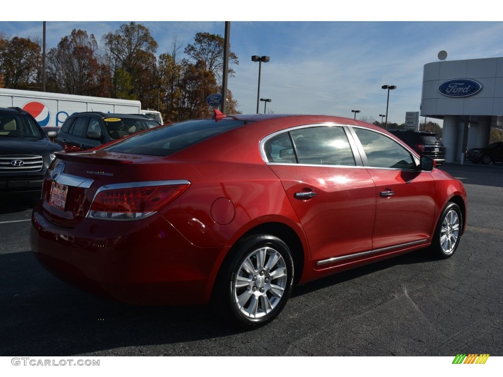 2012 LaCrosse FWD - Crystal Red Tintcoat / Cashmere photo #3