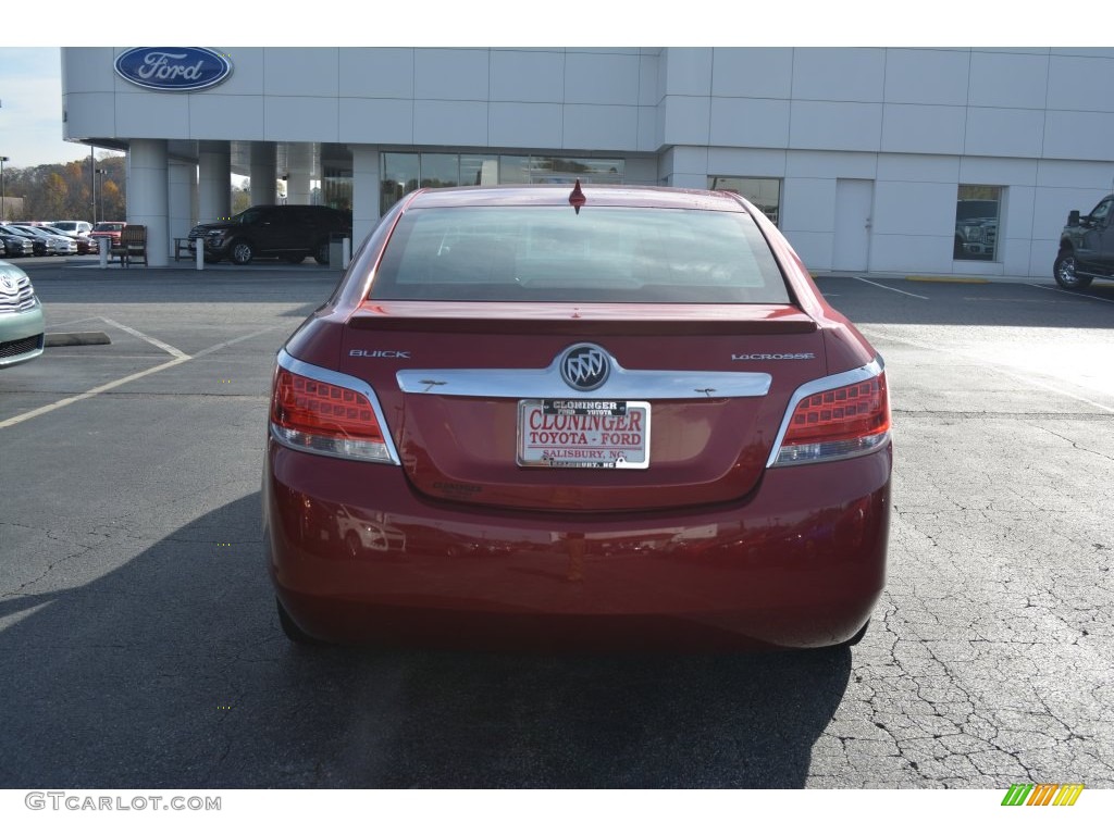 2012 LaCrosse FWD - Crystal Red Tintcoat / Cashmere photo #4