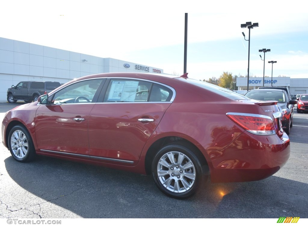 2012 LaCrosse FWD - Crystal Red Tintcoat / Cashmere photo #5