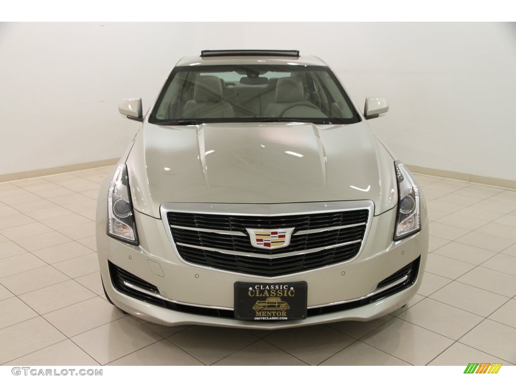 2016 ATS 2.0T Luxury AWD Sedan - Silver Coast Metallic / Light Neutral photo #2