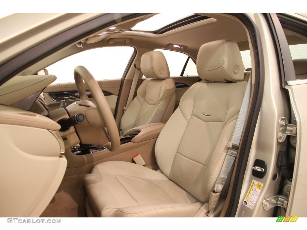 Light Neutral Interior 2016 Cadillac ATS 2.0T Luxury AWD Sedan Photo #108736223