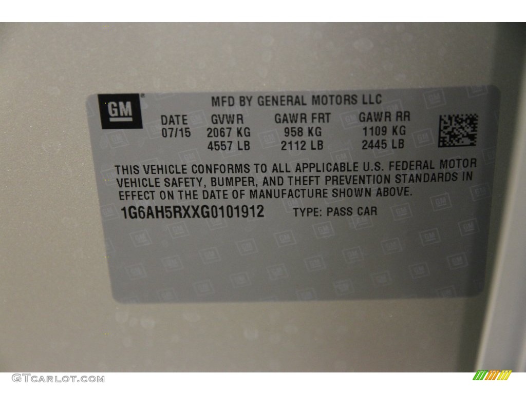 2016 ATS 2.0T Luxury AWD Sedan - Silver Coast Metallic / Light Neutral photo #19