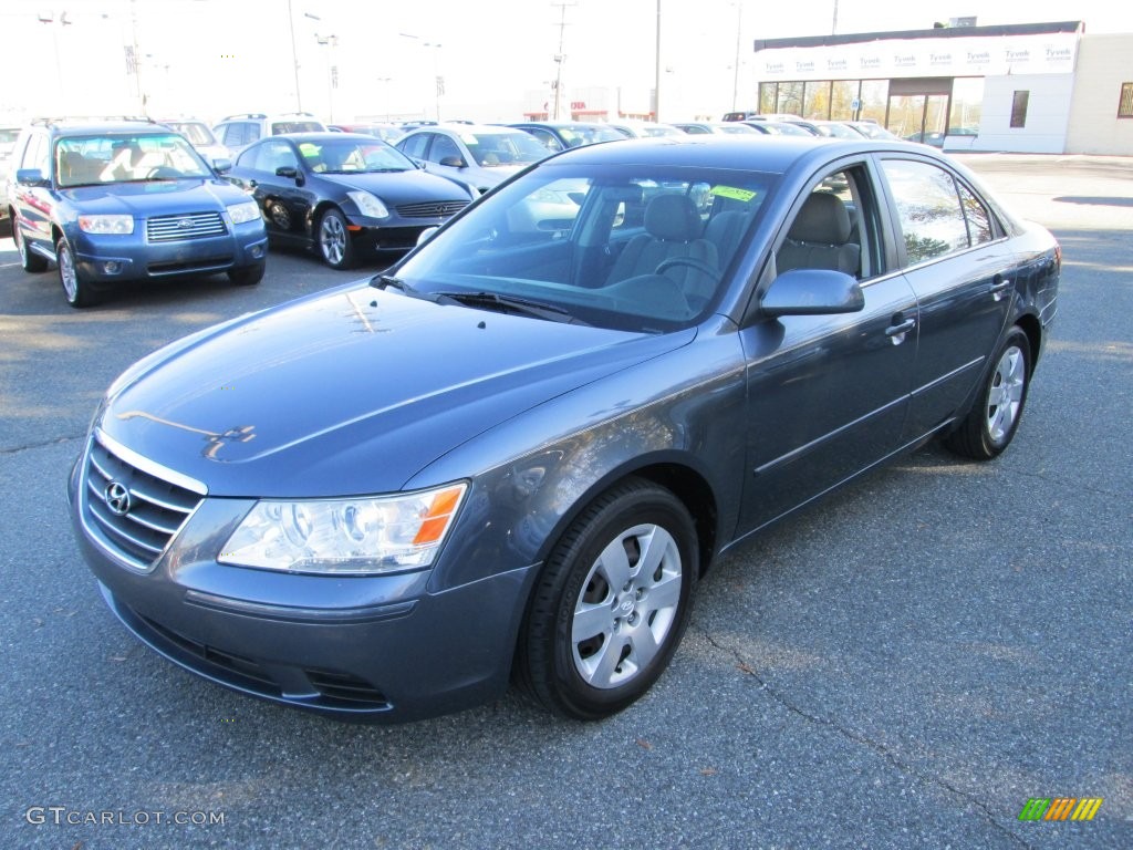 2009 Sonata GLS - Slate Blue / Gray photo #2