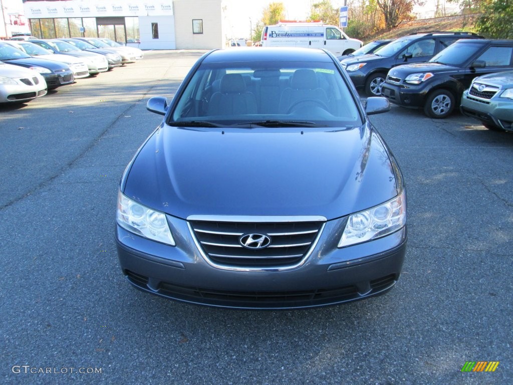 2009 Sonata GLS - Slate Blue / Gray photo #3