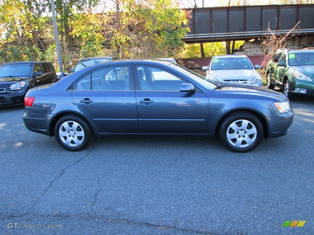 2009 Sonata GLS - Slate Blue / Gray photo #5