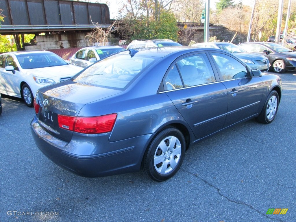 2009 Sonata GLS - Slate Blue / Gray photo #6