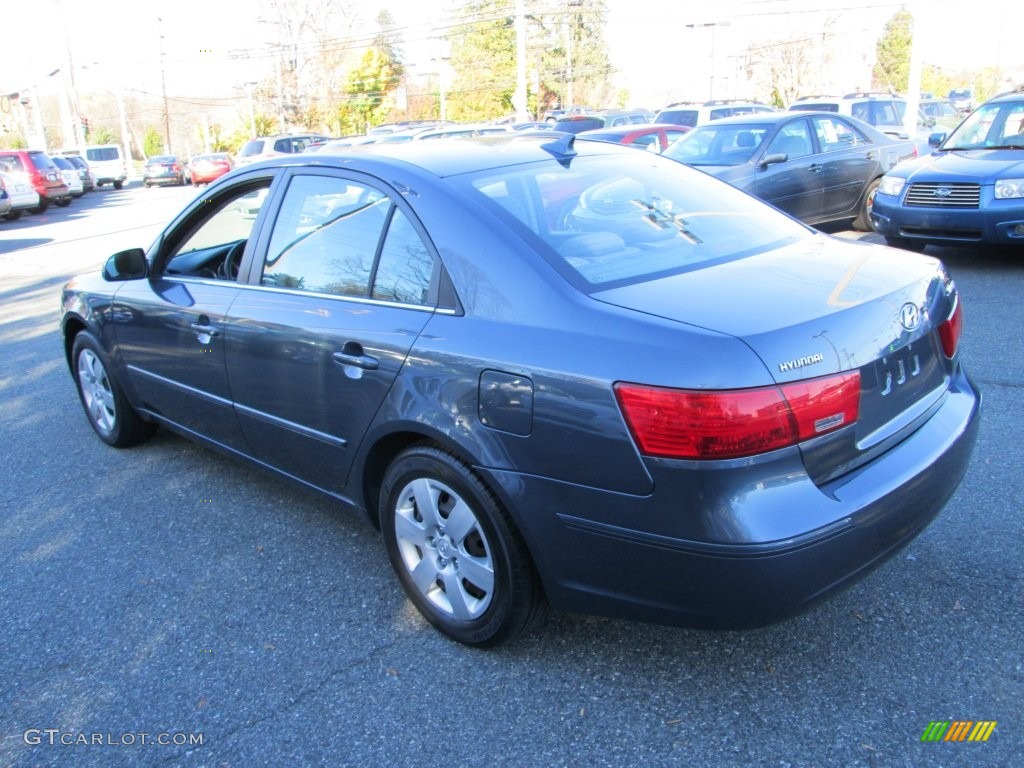 2009 Sonata GLS - Slate Blue / Gray photo #8