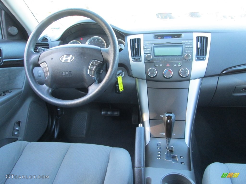 2009 Sonata GLS - Slate Blue / Gray photo #10