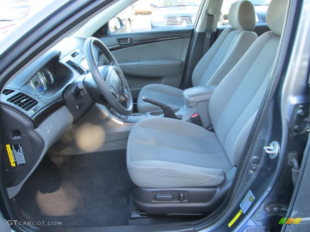 2009 Sonata GLS - Slate Blue / Gray photo #12