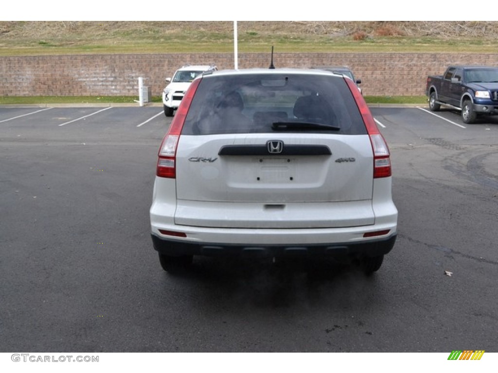 2011 CR-V LX 4WD - Taffeta White / Gray photo #3