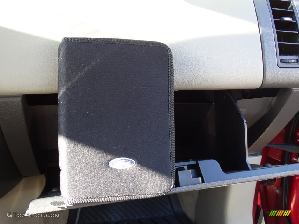 2007 Edge SE AWD - Redfire Metallic / Medium Light Stone photo #22