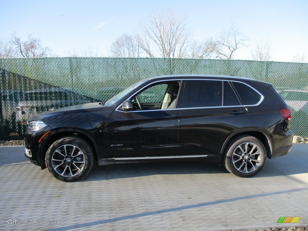 Black Sapphire Metallic 2016 BMW X5 xDrive40e Exterior Photo #108739301