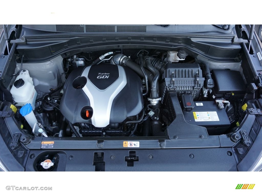 2014 Hyundai Santa Fe Sport 2.0T AWD 2.0 Liter GDI Turbocharged DOHC 16-Valve CVVT 4 Cylinder Engine Photo #108739418