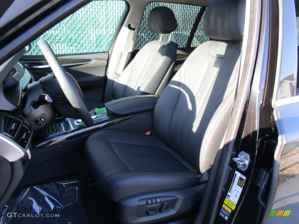 Black Interior 2016 BMW X5 xDrive40e Photo #108739544