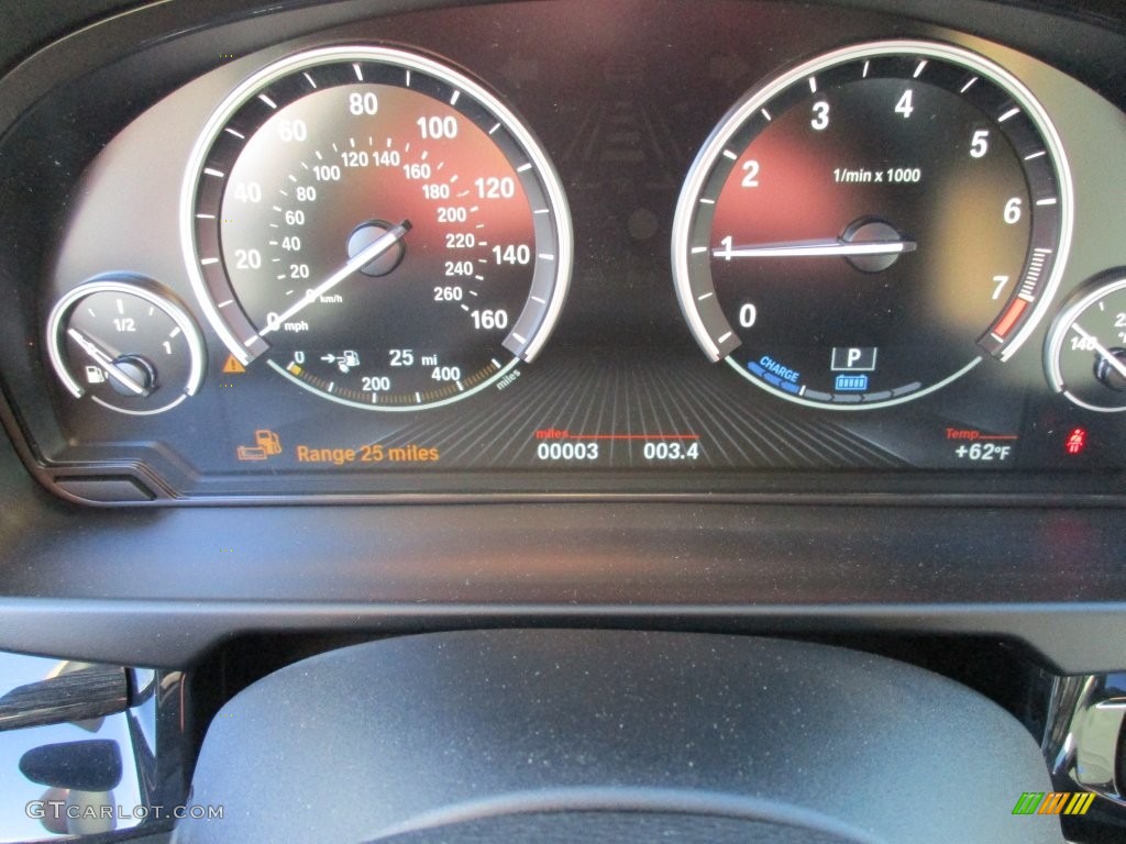 2016 BMW X5 xDrive40e Gauges Photo #108739853