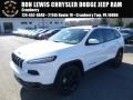 2016 Bright White Jeep Cherokee Latitude 4x4  photo #1