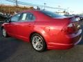 2012 Red Candy Metallic Ford Fusion SEL V6 AWD  photo #3