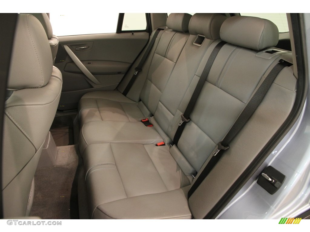 2005 X3 3.0i - Blue Water Metallic / Gray Montana Leather photo #17