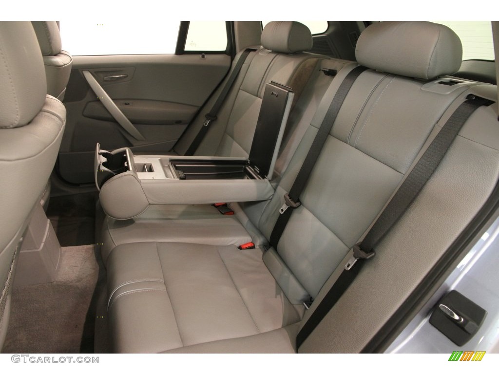 2005 X3 3.0i - Blue Water Metallic / Gray Montana Leather photo #18