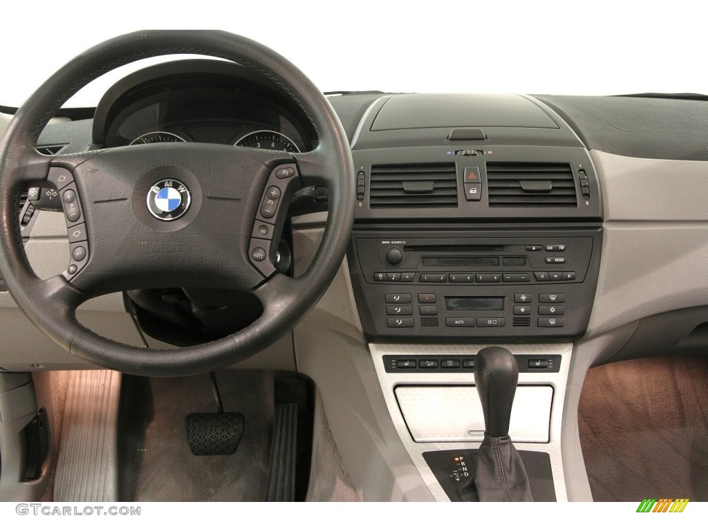 2005 X3 3.0i - Blue Water Metallic / Gray Montana Leather photo #19