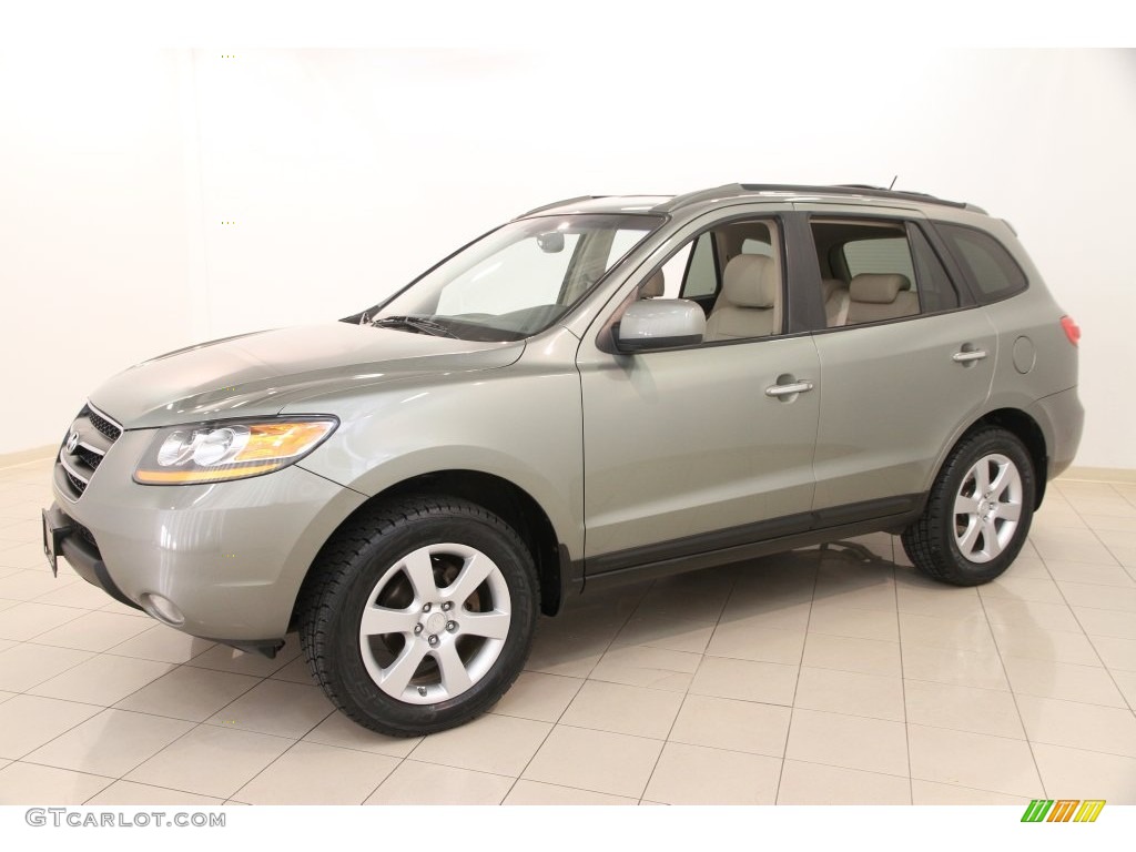 Natural Khaki 2009 Hyundai Santa Fe Limited 4WD Exterior Photo #108743528