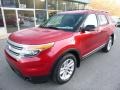 2012 Red Candy Metallic Ford Explorer XLT 4WD  photo #9