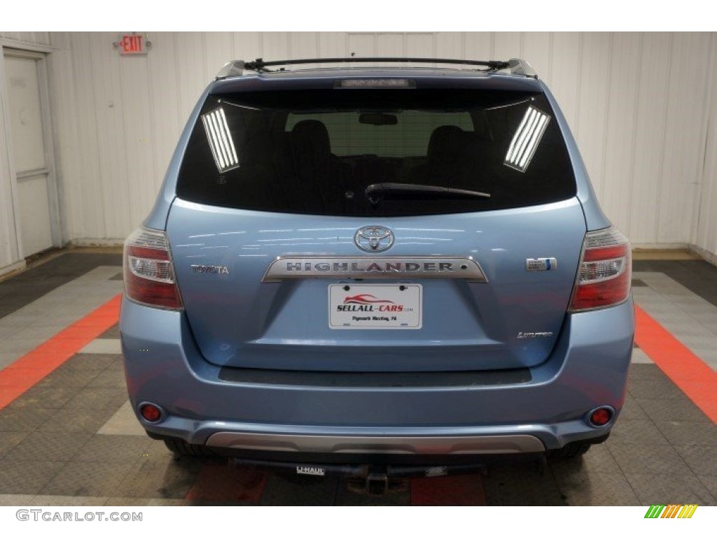 2008 Highlander Hybrid Limited 4WD - Wave Line Pearl / Sand Beige photo #83