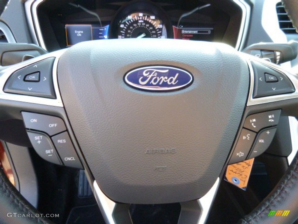 2016 Fusion SE AWD - Bronze Fire Metallic / Charcoal Black photo #13