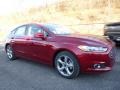 2016 Ruby Red Metallic Ford Fusion SE  photo #1