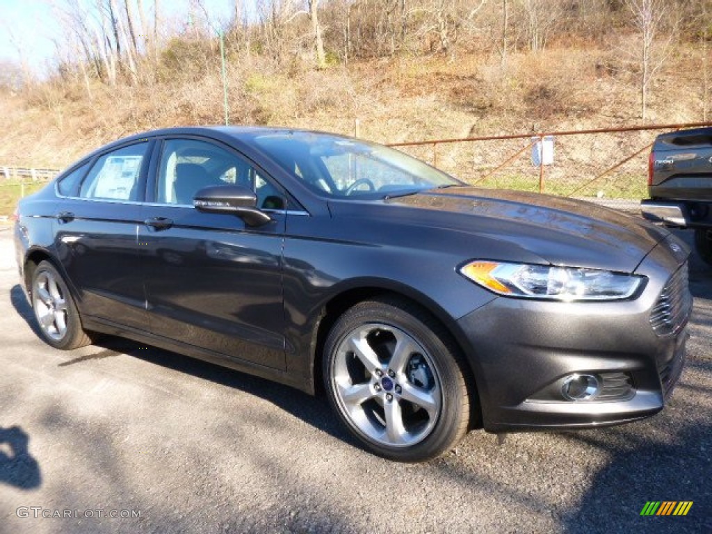 2016 Fusion SE AWD - Magnetic Metallic / Charcoal Black photo #1