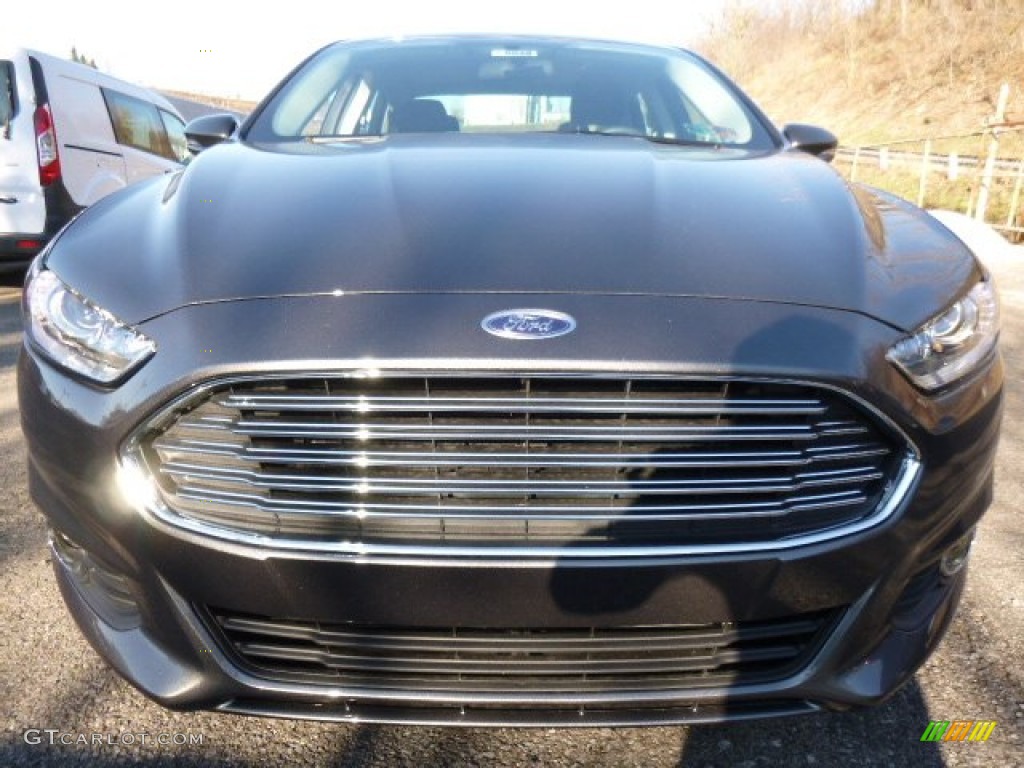 2016 Fusion SE AWD - Magnetic Metallic / Charcoal Black photo #5