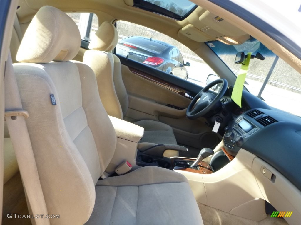 2007 Accord EX Coupe - Taffeta White / Ivory photo #8