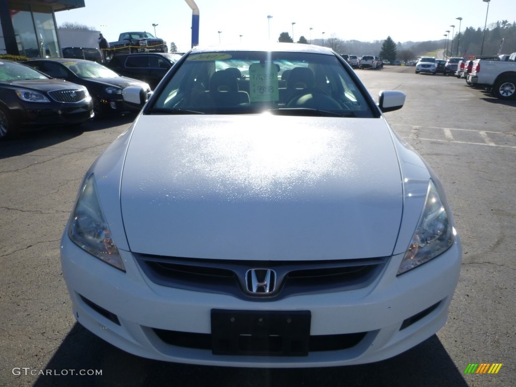 2007 Accord EX Coupe - Taffeta White / Ivory photo #12