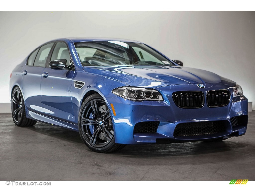 2016 M5 Sedan - Monte Carlo Blue Metallic / Silverstone photo #11