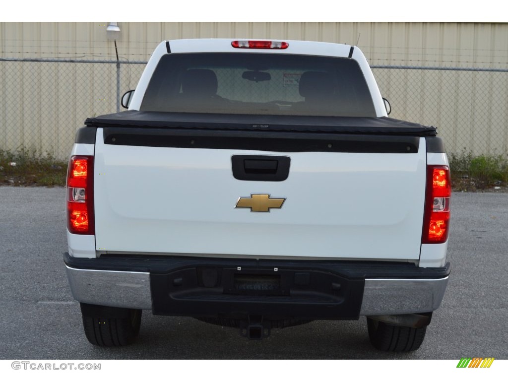 2009 Silverado 1500 LT Crew Cab 4x4 - Summit White / Ebony photo #4