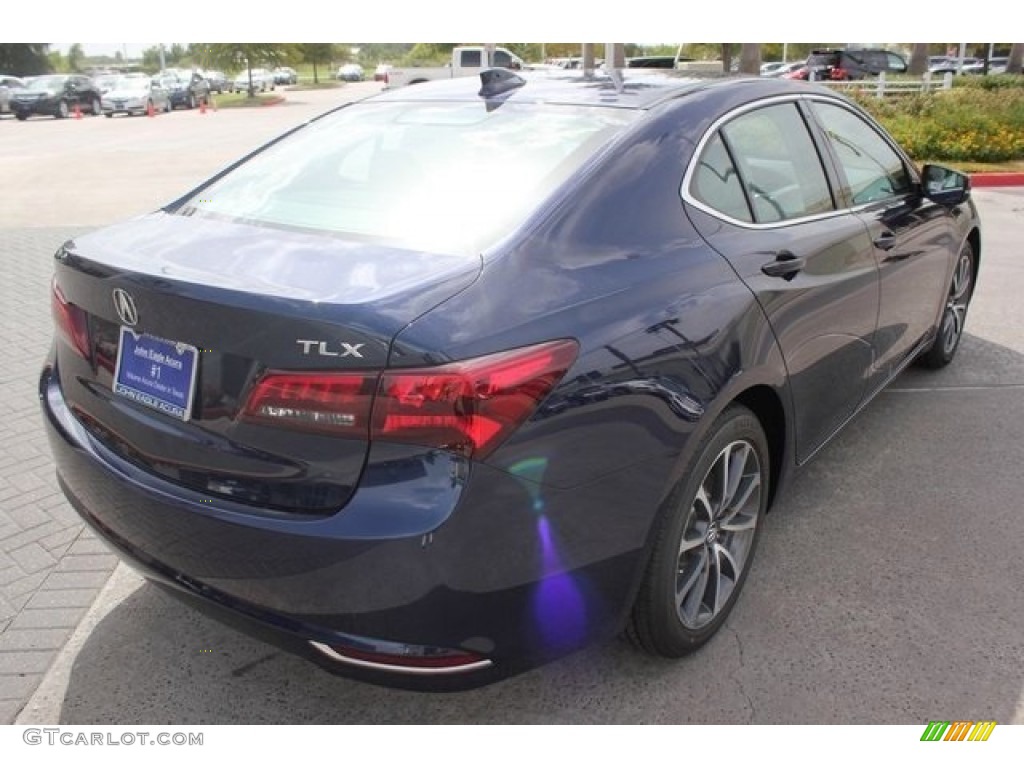 2016 TLX 3.5 - Fathom Blue Pearl / Graystone photo #7