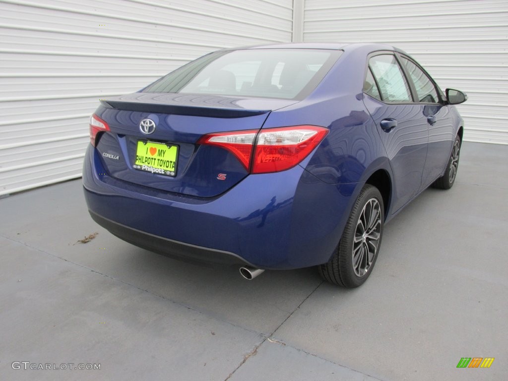 2016 Corolla S Plus - Blue Crush Metallic / Steel Blue photo #4