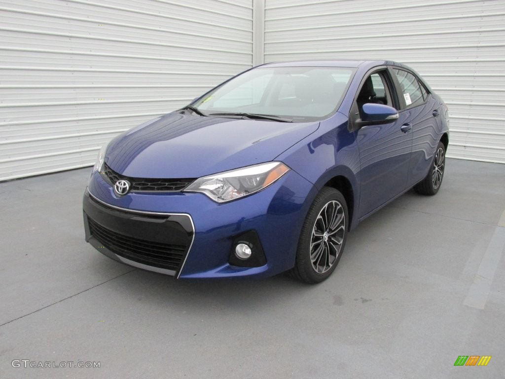 2016 Corolla S Plus - Blue Crush Metallic / Steel Blue photo #7