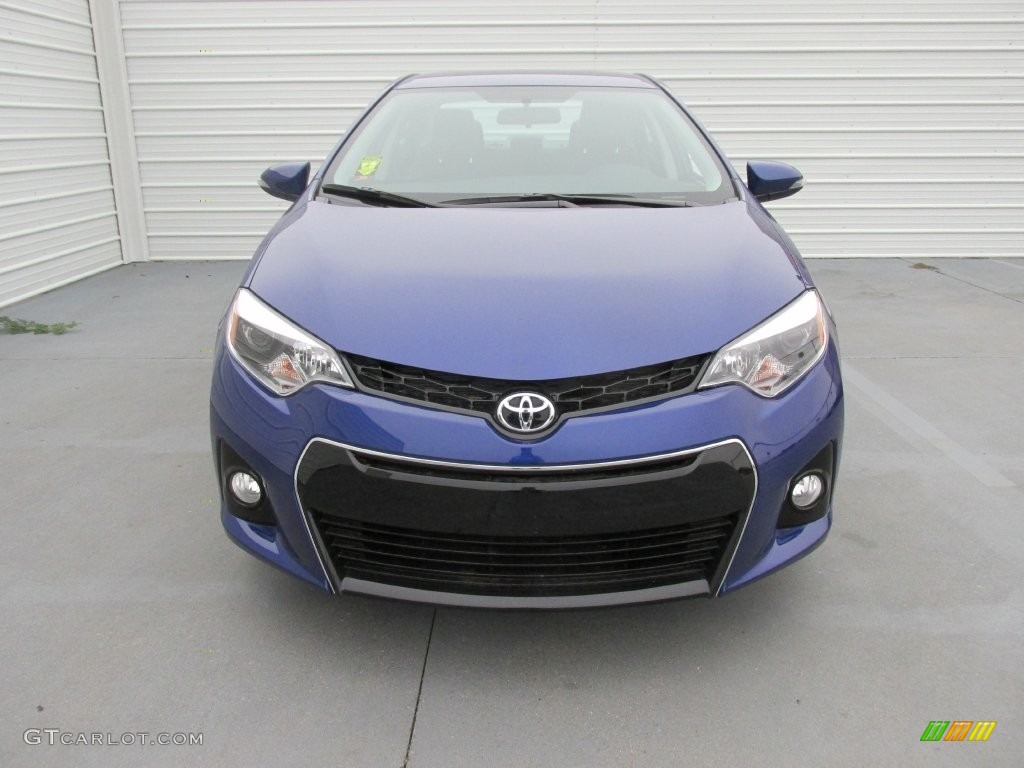 2016 Corolla S Plus - Blue Crush Metallic / Steel Blue photo #8