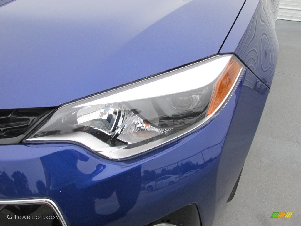 2016 Corolla S Plus - Blue Crush Metallic / Steel Blue photo #9