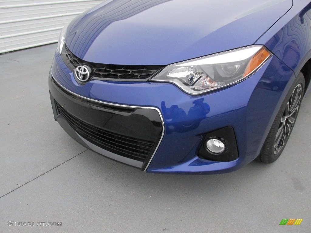 2016 Corolla S Plus - Blue Crush Metallic / Steel Blue photo #10
