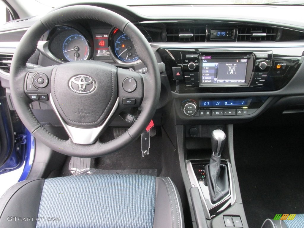 2016 Corolla S Plus - Blue Crush Metallic / Steel Blue photo #25
