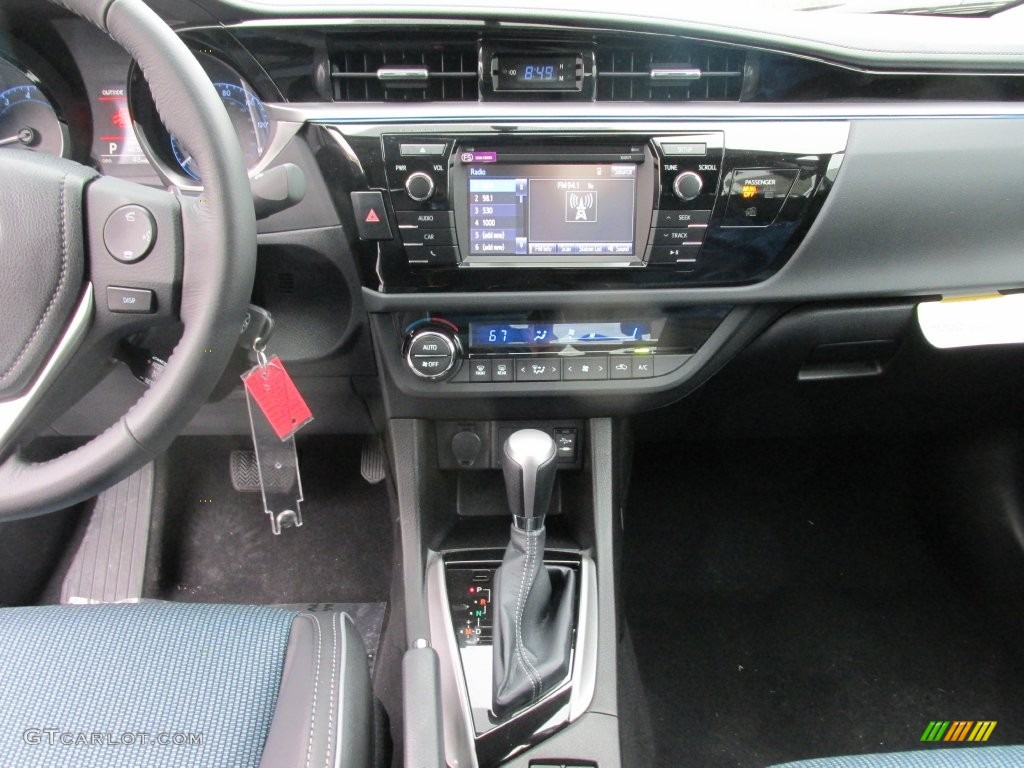 2016 Corolla S Plus - Blue Crush Metallic / Steel Blue photo #26