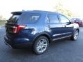 2016 Blue Jeans Metallic Ford Explorer Limited  photo #3