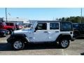 2016 Bright White Jeep Wrangler Unlimited Sport 4x4  photo #3