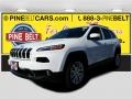 2016 Bright White Jeep Cherokee Limited 4x4  photo #1