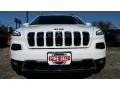 2016 Bright White Jeep Cherokee Limited 4x4  photo #2