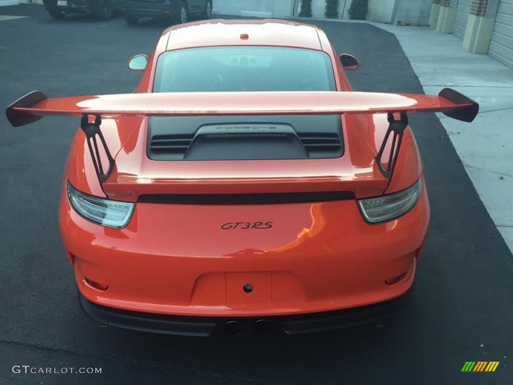 2016 911 GT3 RS - Lava Orange / Black/Lava Orange photo #4