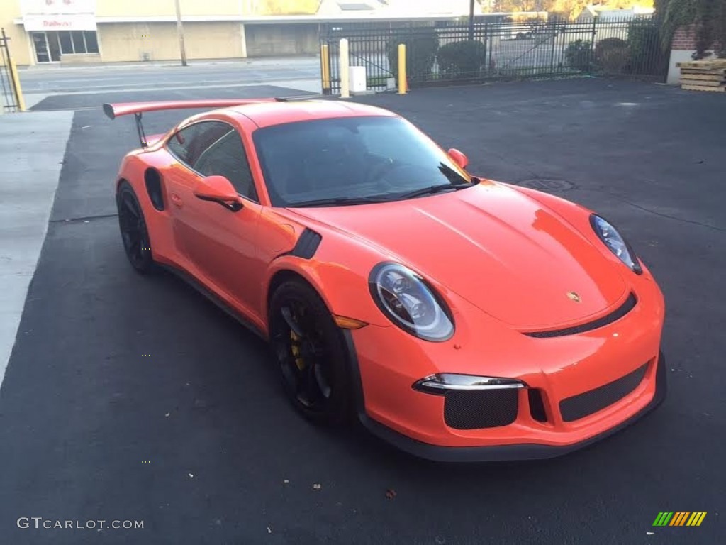 Lava Orange 2016 Porsche 911 GT3 RS Exterior Photo #108756697
